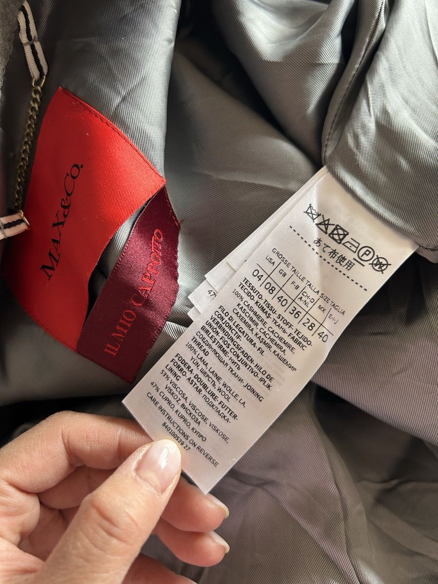 Max Mara Cappotti: Max&Co Grau Mantel – Usato da St.Josefen venduto da lop_lh8d 5