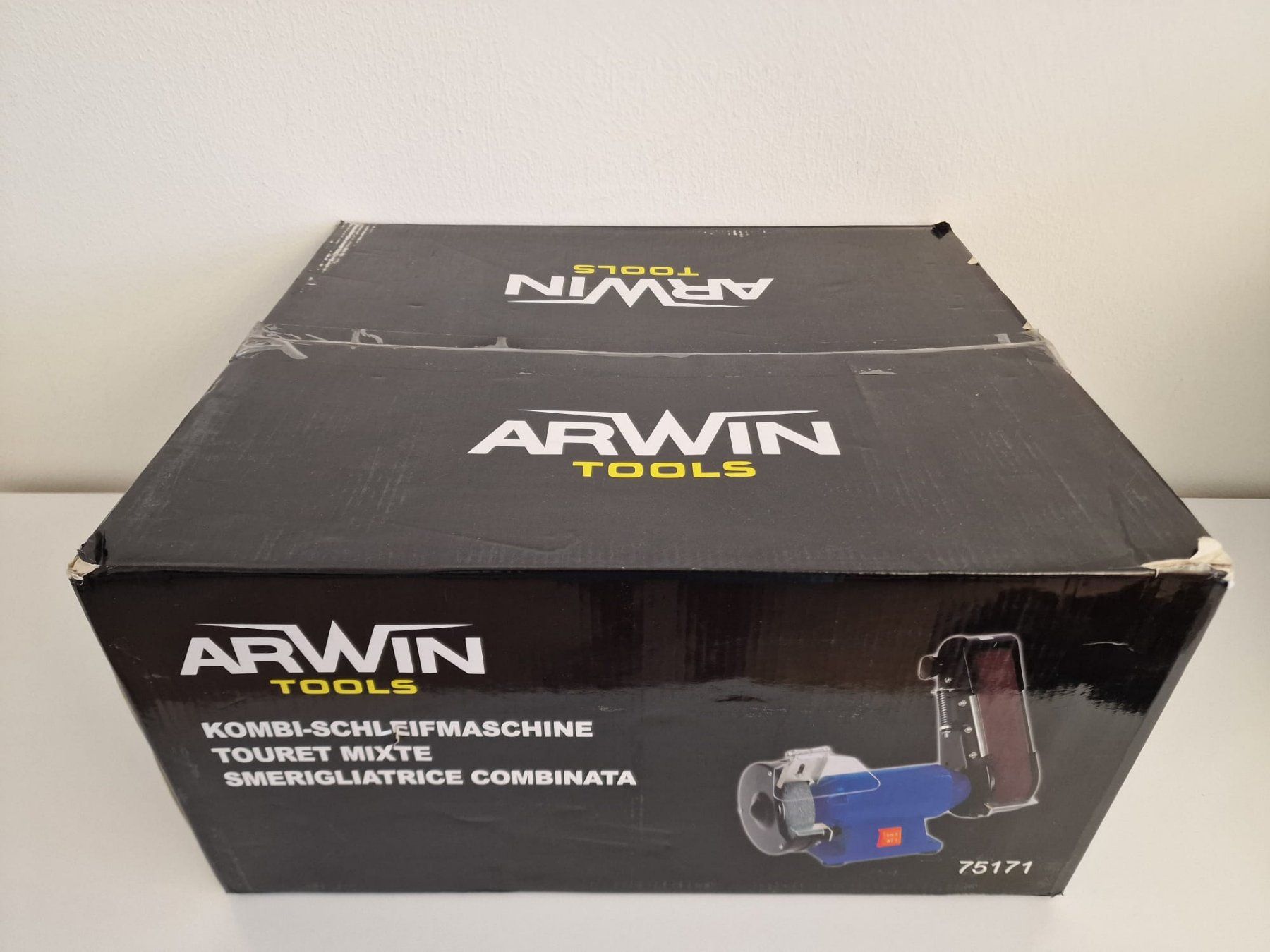 Smerigliatrici & Lucidatrici: Arwin Kombischleifmaschine NEU – Nuovo e nell'imballaggio originale da Plaffeien venduto da Rena88
