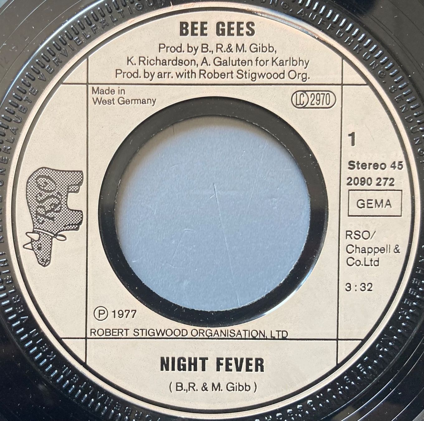 Schallplatten: BEE GEES NIGHT FEVER – Gebraucht aus Poliez-Pittet von  2
