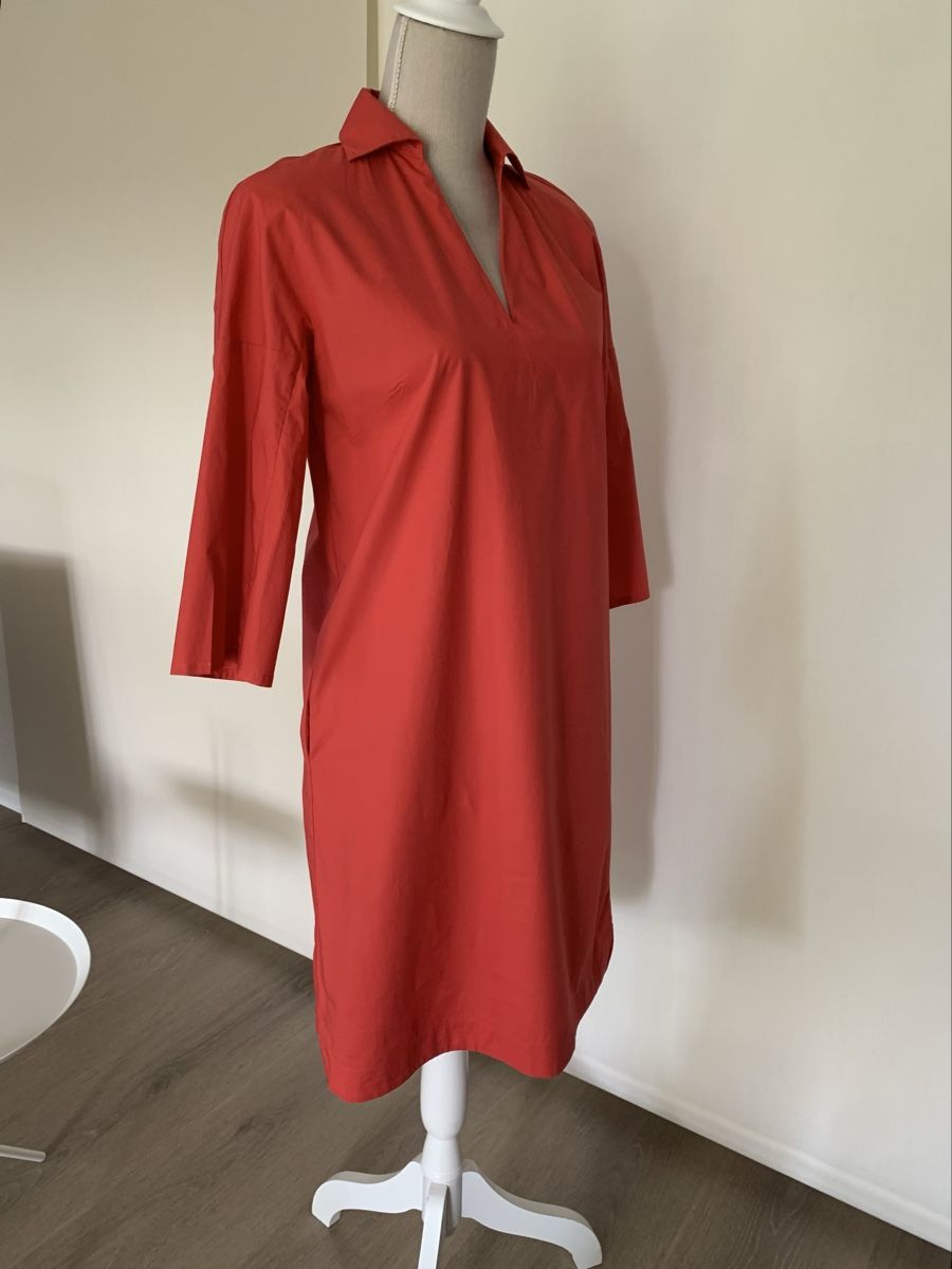 Vestiti: Robe Rosso 35 neuve en popeline de coton  – Nuovo e nell'imballaggio originale da Gland venduto da TallyEva