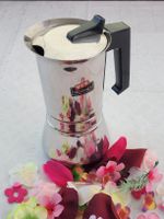 Vev Viganò Espressokocher Edelstahl Induktion 1-2 Espresso 