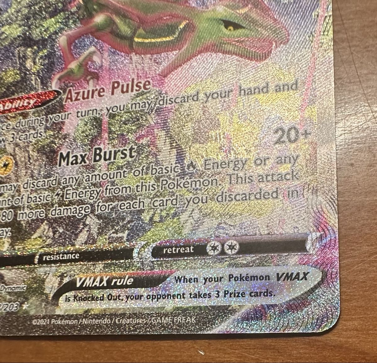 Pokémon Cartes à collectionner: rayquaza vmax 218/203 – Neuf (Voir description) à Cheseaux-sur-Lausanne par thecoyote2 2