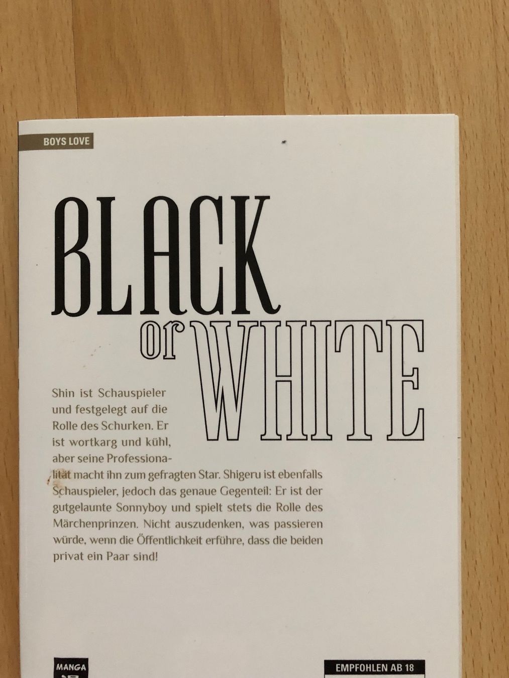 Comics: Manga - Black or White Band 1 – Neu (gemäss Beschreibung) aus Strengelbach von 300870 1