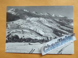1963 Blick von Wildhaus gegen Churfirsten