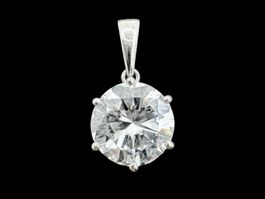 Brillant 3.4c Anhänger 18x11mm Platin 950 *S2567