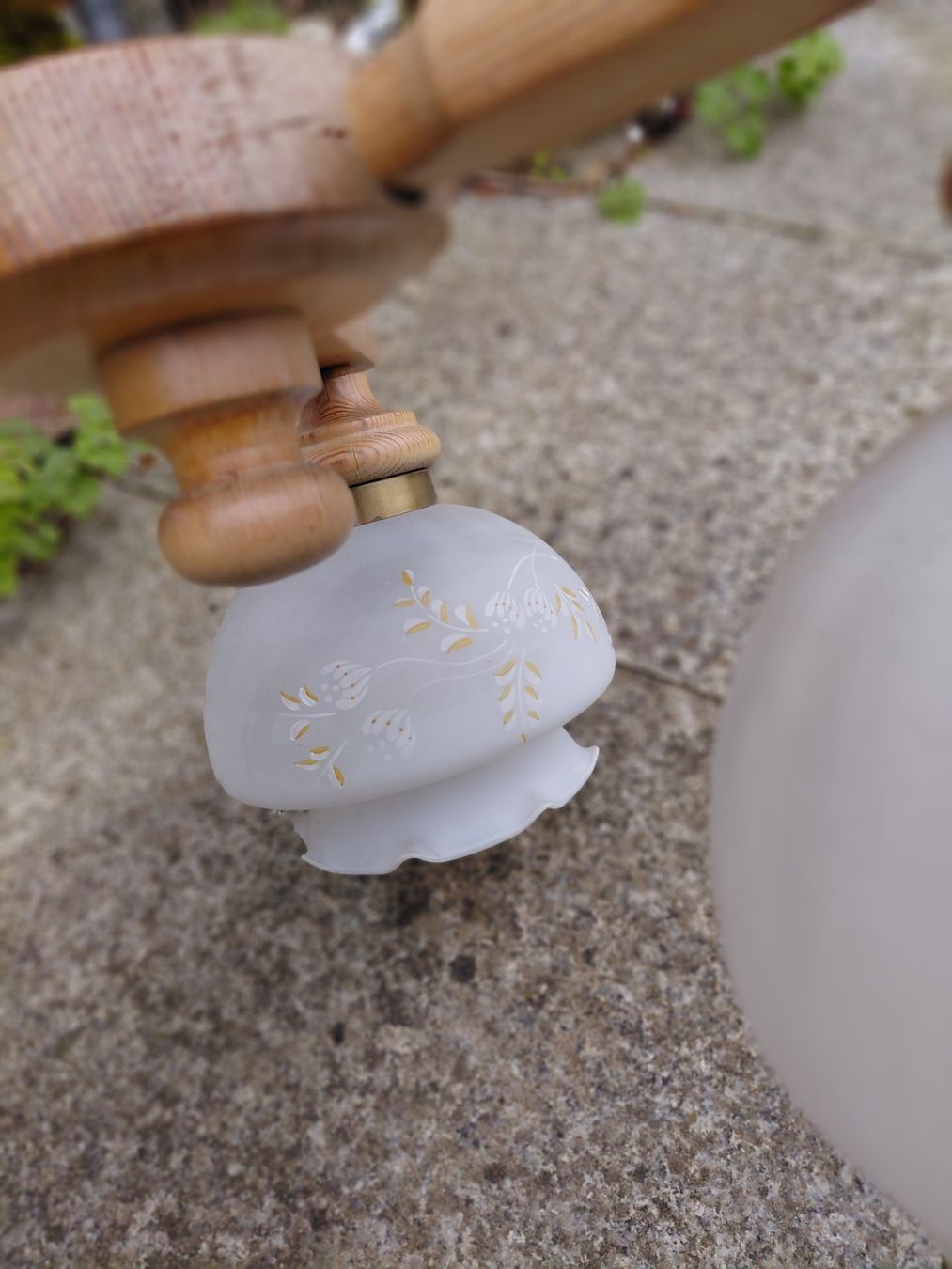 Lampadari & plafoniere: Holzlampe Deckenlampe Vintage Stil – Usato da Schinznach Dorf venduto da Sammleri 1