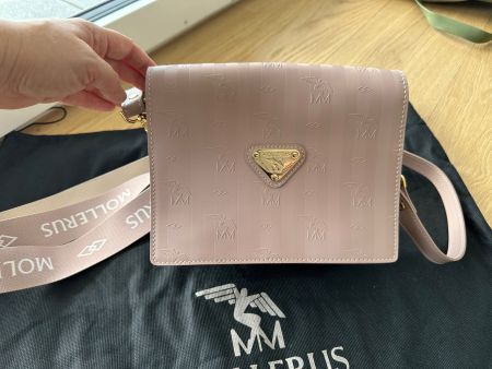 Maison Mollerus Umhängetasche Melide rosa
