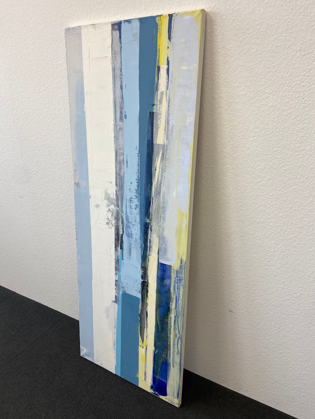 Poster & Bilder: Bild (Blau mit Gelb) – Gebraucht aus Schötz von Willibandi 2