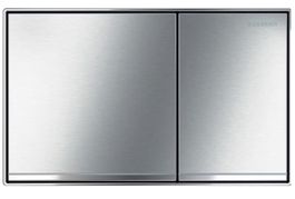 Bettigungsplatte Sigma 60 chrom gebürstet Fertigbauteil