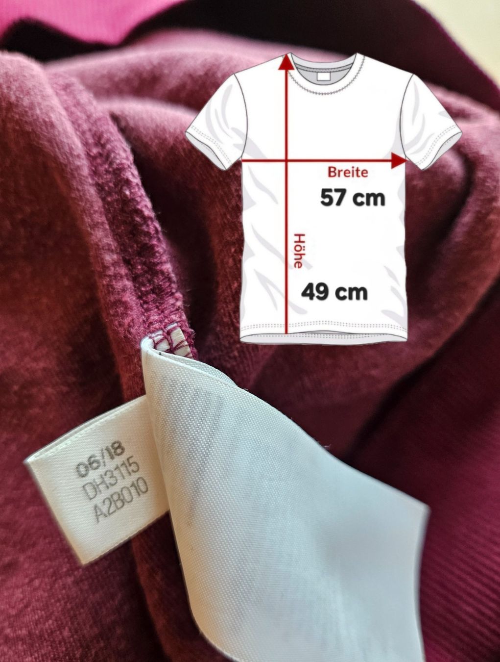 Adidas Pullover & Sweatshirts: Cropped Sweater adidas Grösse S retro Pullover Hoodie – Gebraucht aus Hägglingen von United-Village-Trade 5