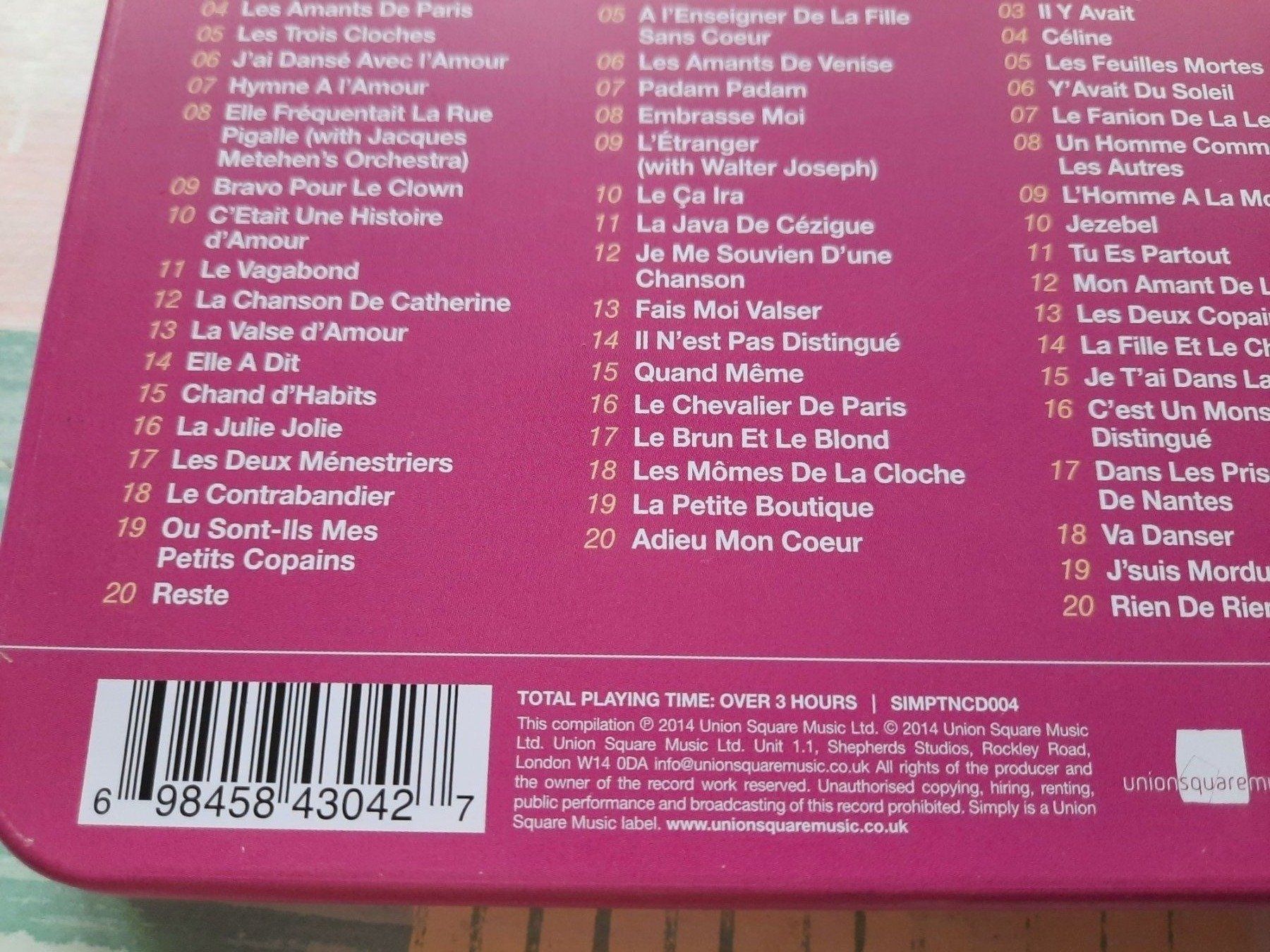 CDs: CD Coffret collector 3 cds Edith Piaf  – Gebraucht aus Pully von bro_n52j 3