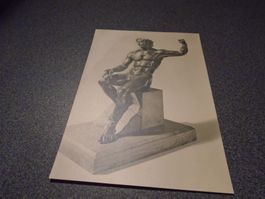 Ansichtskarte Statuette des sog Merkur aus Bronze