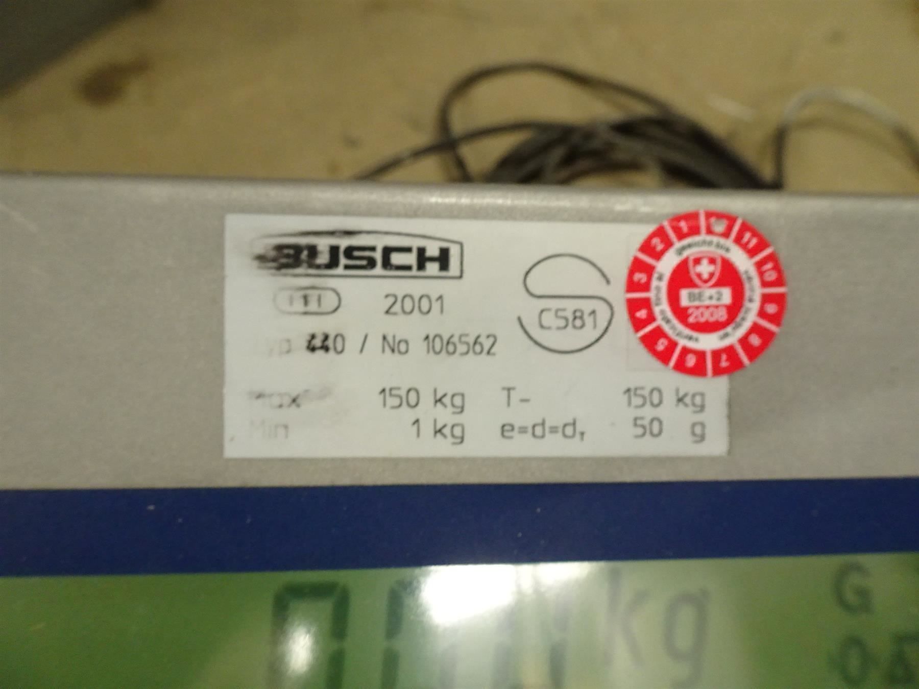 Busch Accessori da laboratorio: CNS BUSCH Elektro Waage BIT440 150Kg – Nuovo e nell'imballaggio originale da Necker venduto da liq24 4