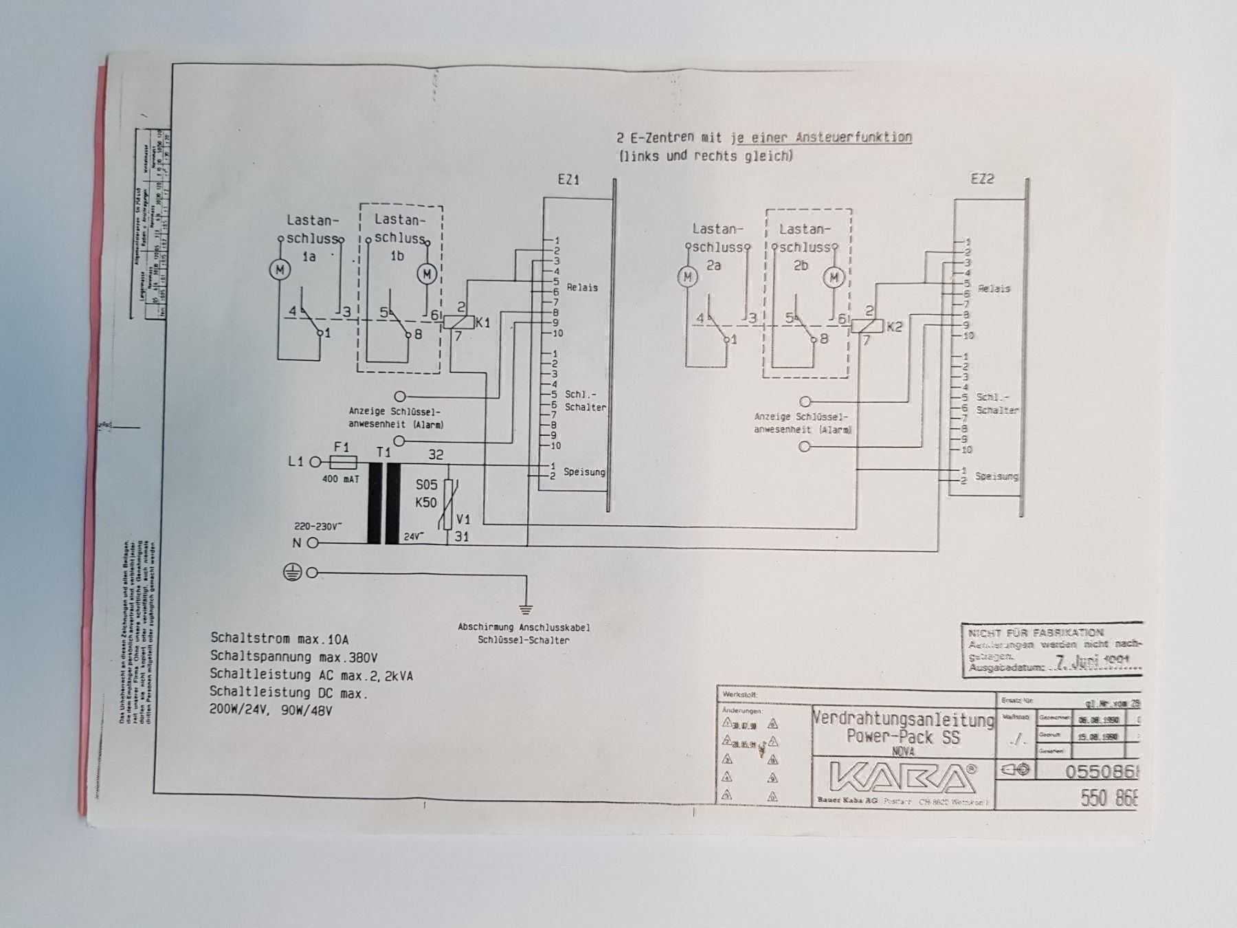 Componenti elettronici: KABA elostar Time 1516EL-4 Steuergerät – Usato da Steg im Tösstal venduto da LARO14 2