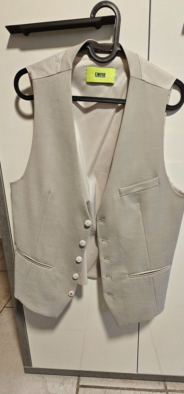 Cinque Completi: Eleganter Herrenanzug Clinque, Grösse 46, Beige – Nuovo (secondo la descrizione) da Tscheppach venduto da kajapidu 3