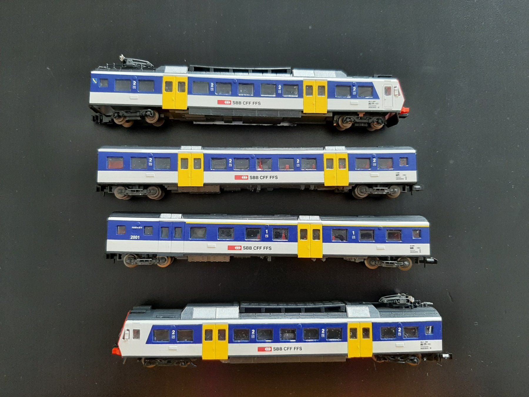 Modellini di ferrovie: RABDe 8/16 Chiquita NPZ – Usato da Colombier NE venduto da Couscous12 2
