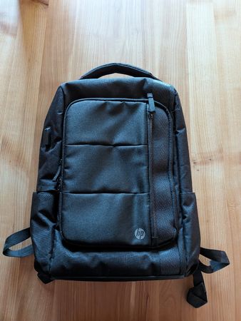 Laptop Rucksack HP schwarz mit Laptopfach sehr guter Zustand