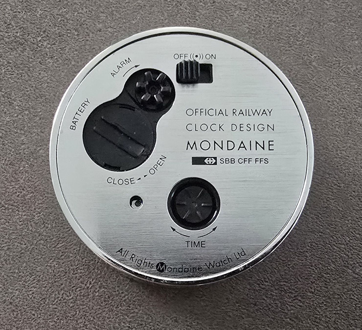 Mondaine Sveglie: CFF Mondaine réveil neuf – Nuovo (secondo la descrizione) da Courtemaîche venduto da justine21 1