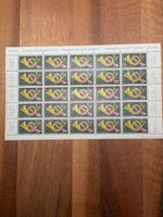 Briefmarken Schweiz Konvolut Bogen 1949 bis 1958 postfrisch