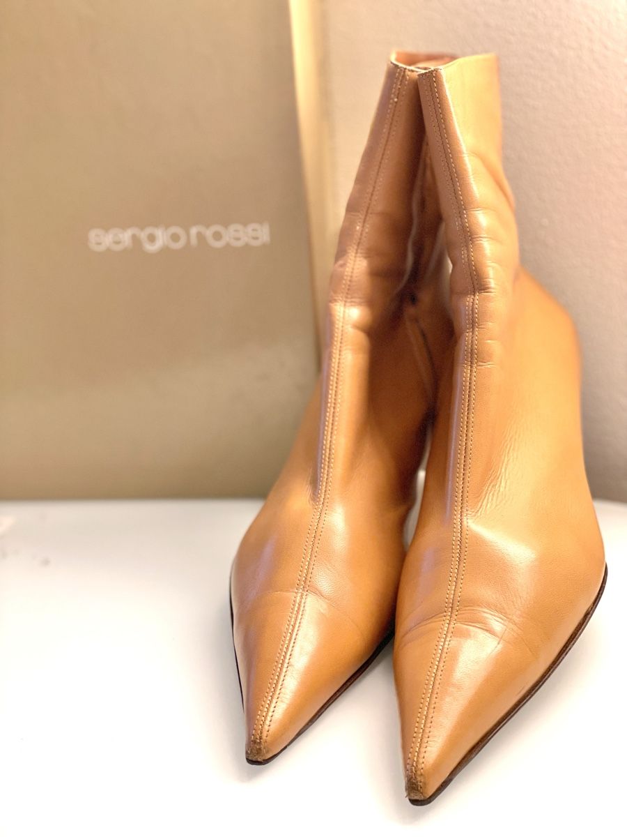 Sergio Rossi Scarpe da donna: Sergio Rossi Sommer-Stiefel Gr.40 – Usato da Berg TG venduto da Gianeja 2