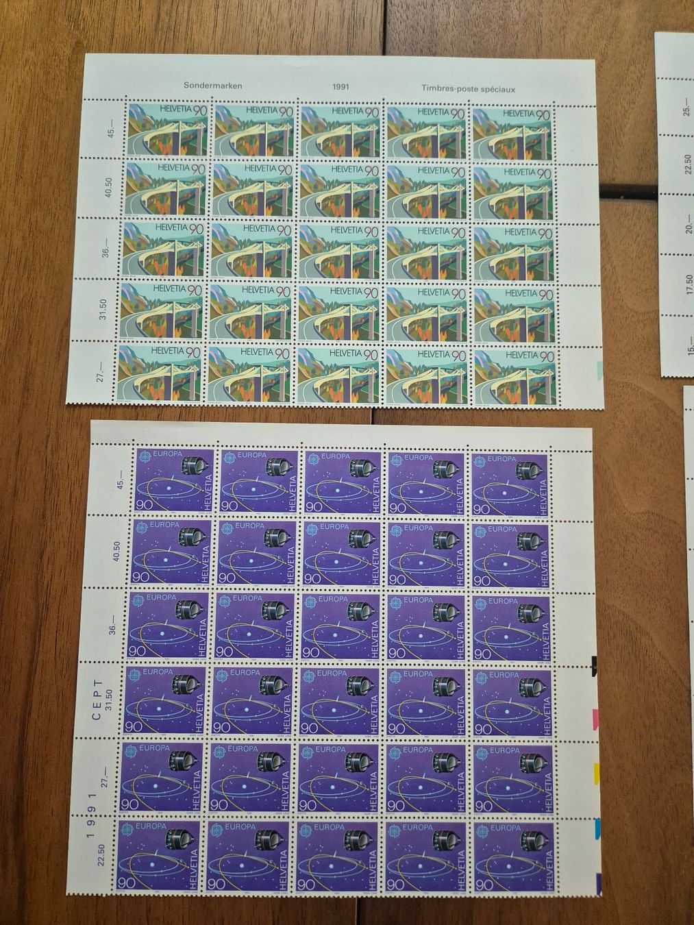 Tous les timbres: Frankaturware 100 CHF. GRATISLIEFERUNG ! – Neuf (Voir description) à Horgen par frankatur 1