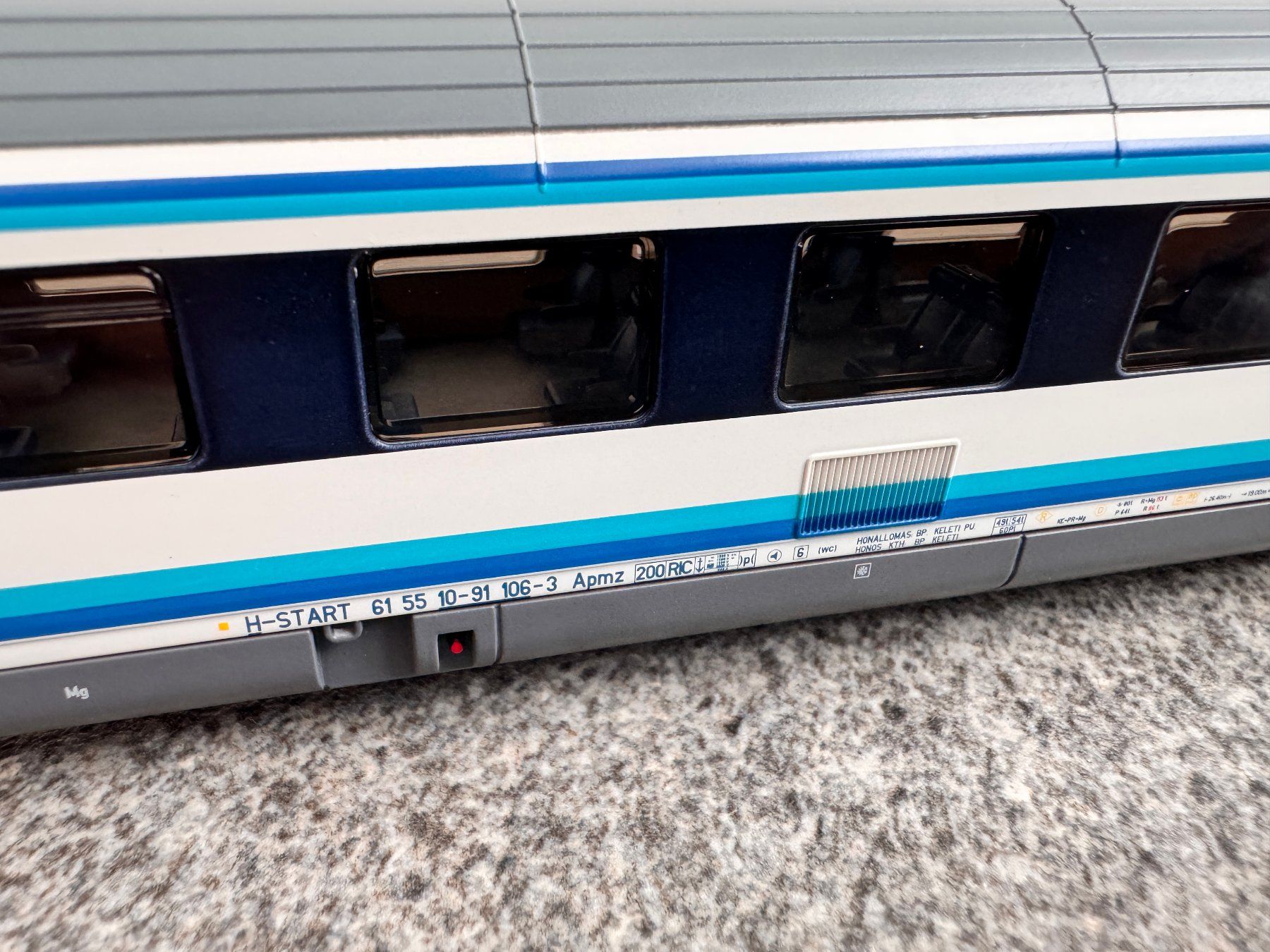 ACME Trains électriques: ACME 55259 MAV Start EC Hungaria Set – D'occasion à Basel par szbdsfrjs 2