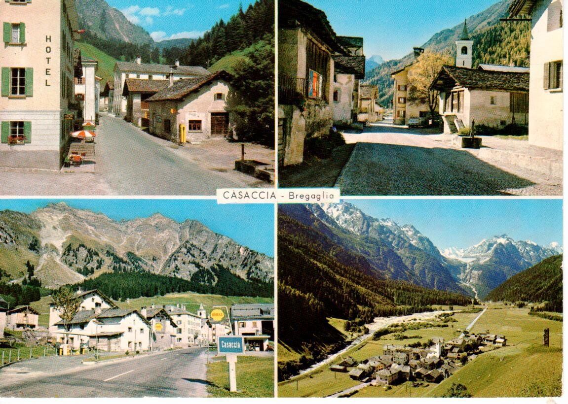 Cartoline postali: Casaccia im Bergell – Usato da Wolhusen venduto da Curver9