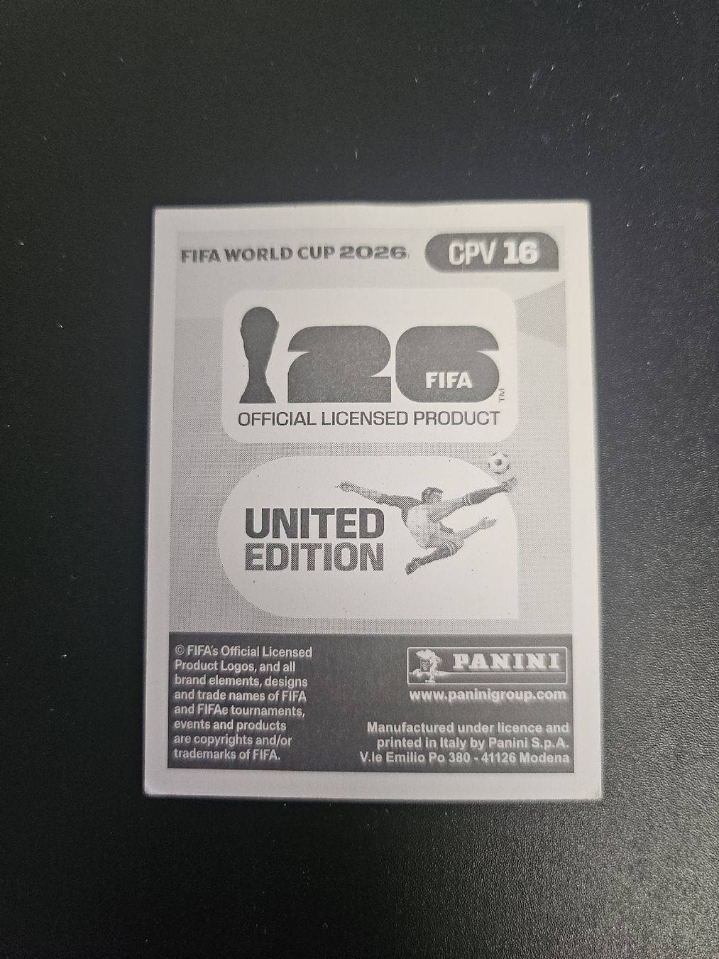 Panini Carte collezionabili: panini cpv 16 – Nuovo (secondo la descrizione) da Croy venduto da sylvie1350 1