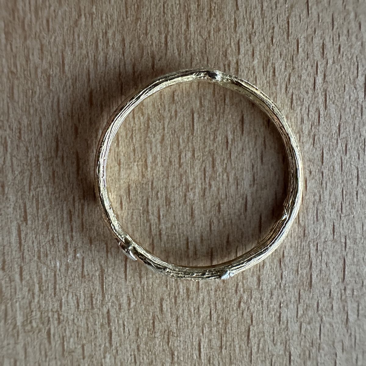 Anelli: Ring Briar Stick Silber vergoldet Gr.52 – Usato da Sax venduto da kaulquappe01 2