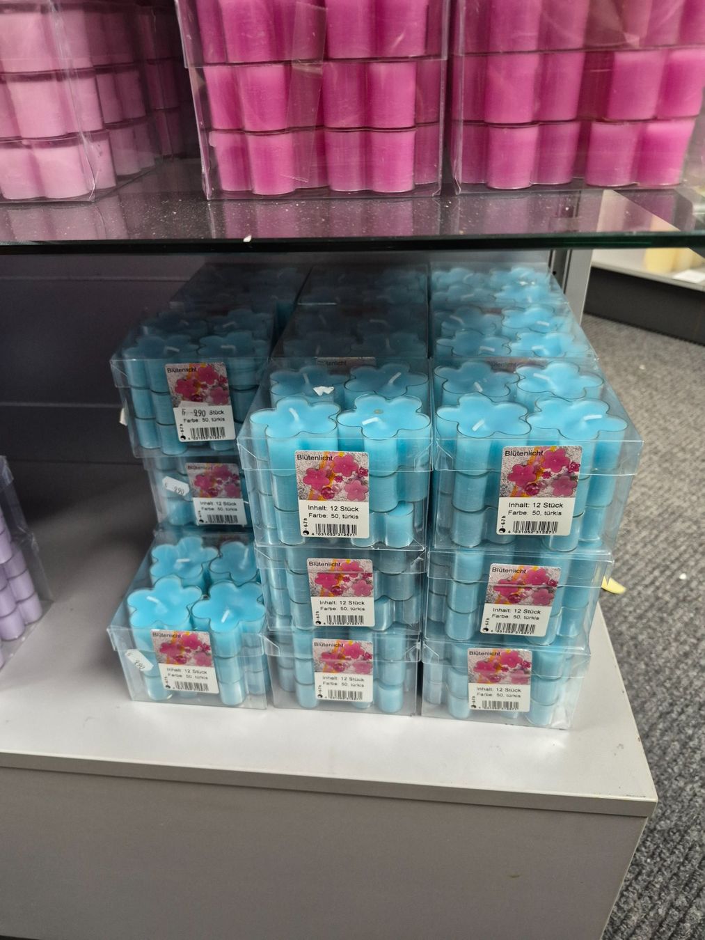 Candele: 489 Posten Blütenlichter - Kerzen  aus Liquidation – Nuovo (secondo la descrizione) da Derendingen venduto da Meisterstuecke 6