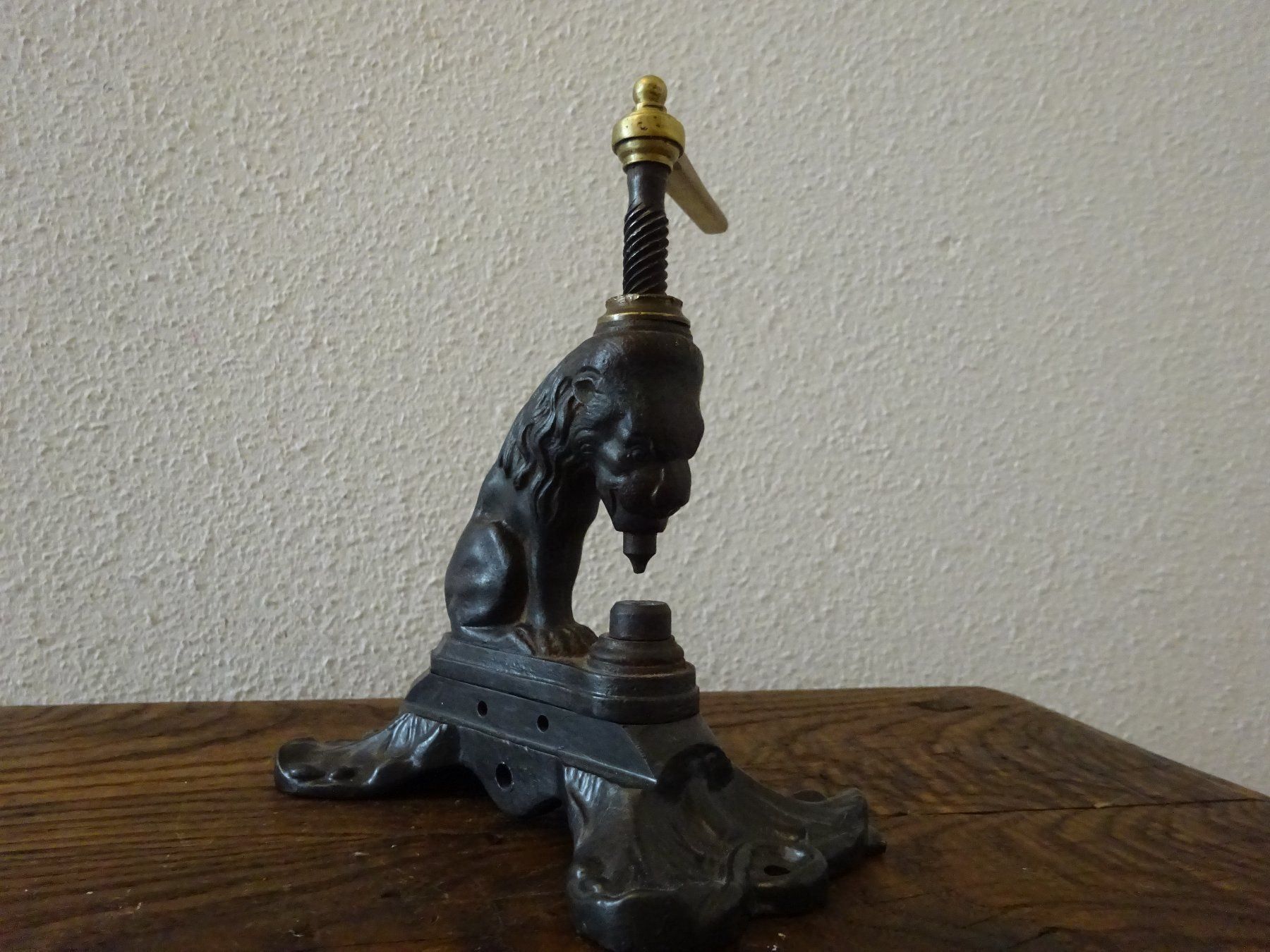 Sculture & Statue: Interessante Eisenskulptur / Löwe – Usato da Esslingen venduto da eintagammeer 2