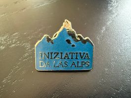 Iniziativa da las Alps Anstecknadel, selten