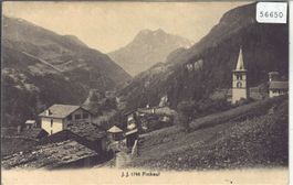 Finhaut - Les Hotels et l'Eglise