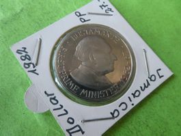 Jamaica 1982 1 Dollar    PP