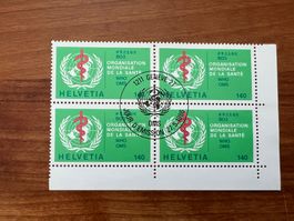 1986   OMS CH Erstag gest.Viererblock mit Tab  (K157)