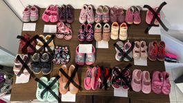 Schuhpaket (18stk!) Mädchen Sommer & Frühling - Gr.  17-25