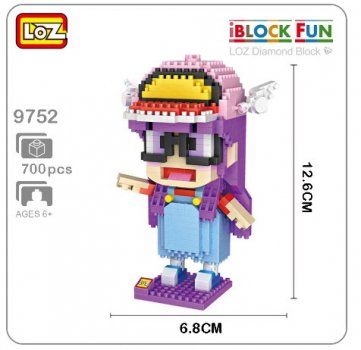 Nanoblock Kit di costruzioni: 9752 Loz - Cool Kid – Nuovo e nell'imballaggio originale da Hochdorf venduto da ruest-online