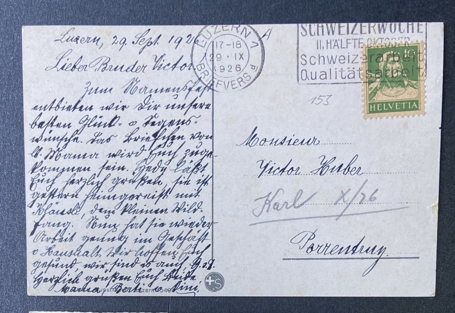 Cartoline postali: AK Luzern  Dietschibergbahn mit Pilatus – Usato da Böckten venduto da Hansi36 1