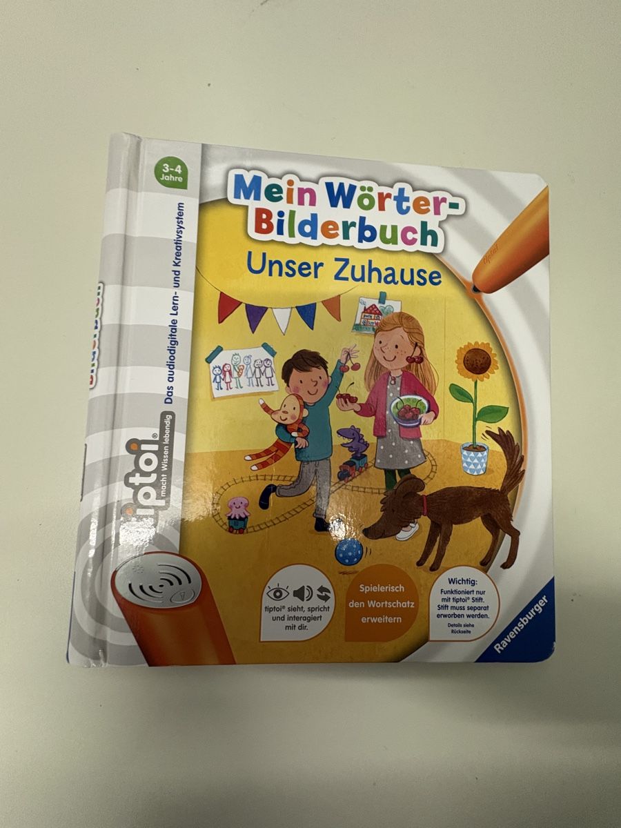 Audiolibri: Tiptoi Bilderbuch "Unser Zuhause" – Usato da Männedorf venduto da Sayangreg