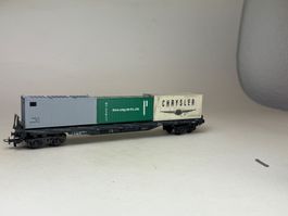 Liliput Containerwagon  Container Chrysler und andern