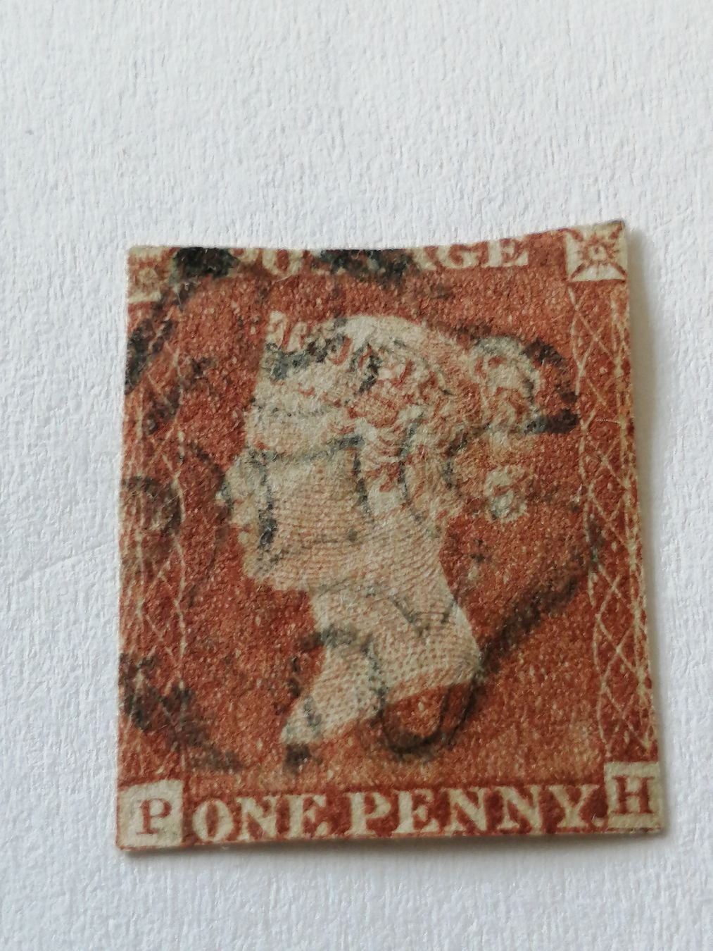 Tutti i francobolli: One Penny Red 1841  – Usato da Happerswil venduto da tschergi