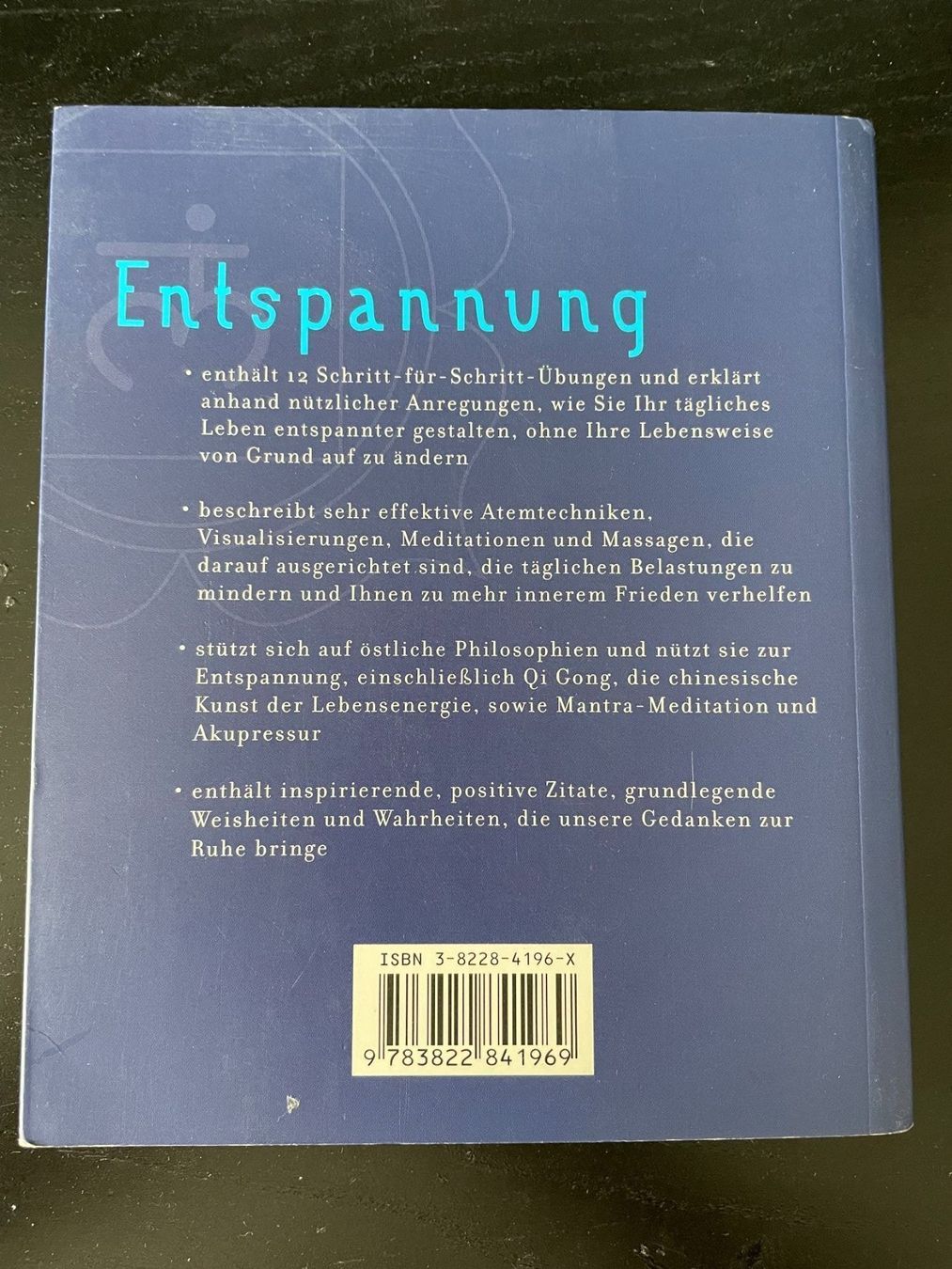 Libri: Entspannung - Dr. Sarah Brewer – Usato da Hombrechtikon venduto da Uptowns 1