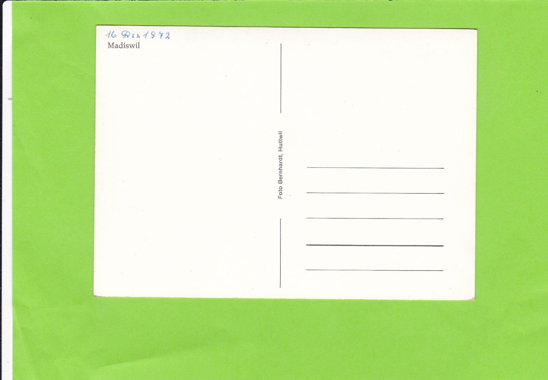 Cartes postales: Madiswil – D'occasion à St. Peterzell par neckertal 1