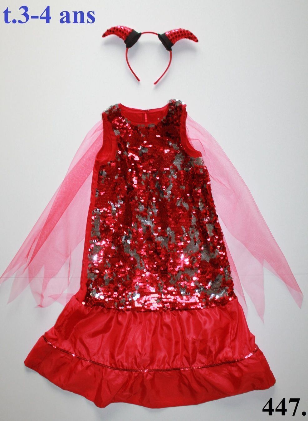 Costumi: Costume diablesse / Teufel t. 3 - 4 ans – Usato da Peseux venduto da CoolShoping