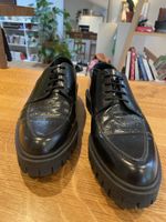 Zara Man black derby shoes, size 45. Stylish & smart.
