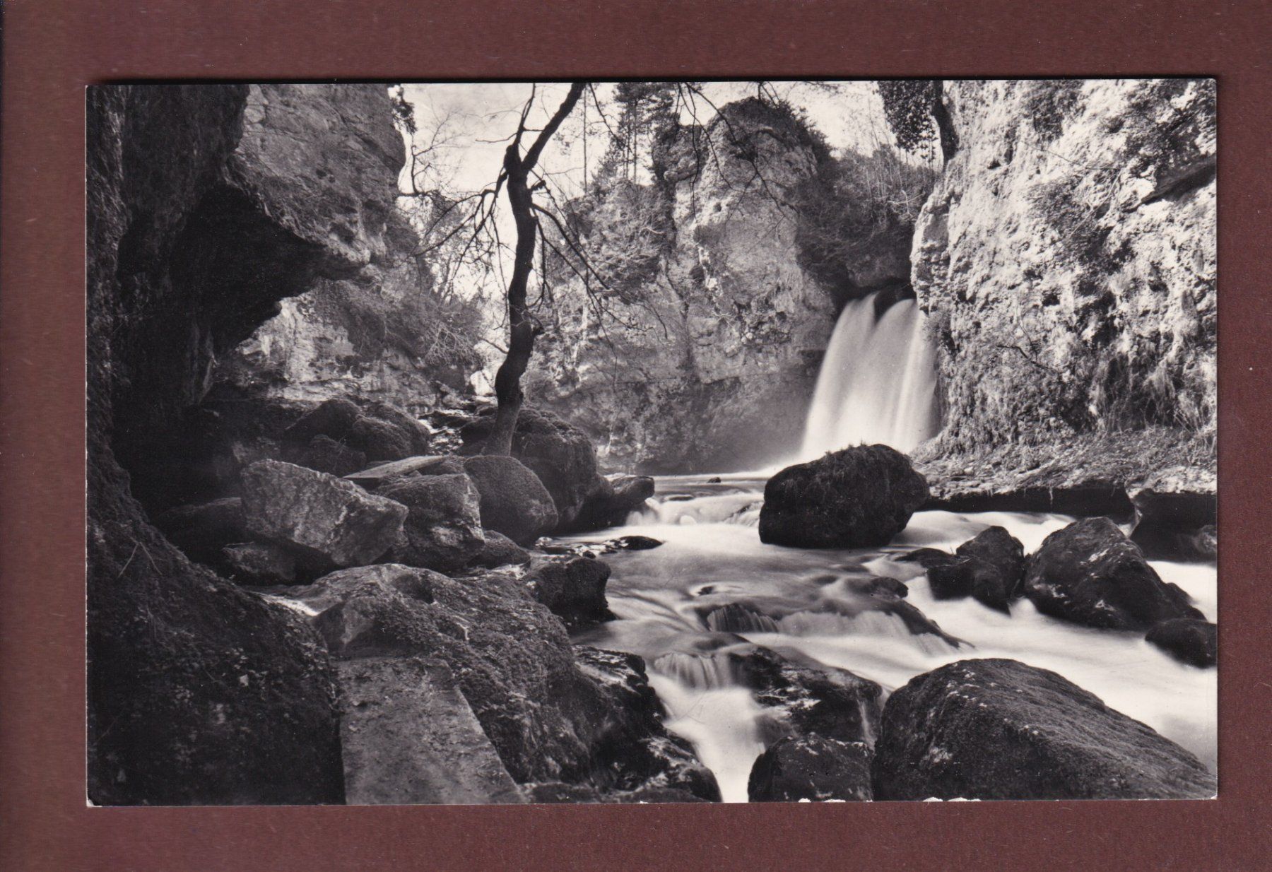 Cartes postales: LA SARRAZ - Tine de Conflans – D'occasion à Pully par nicecards-shop