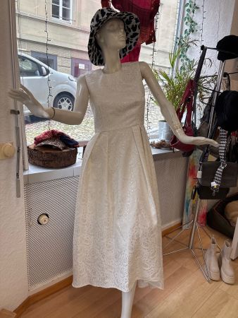 Elegantes weisses Kleid, festlich, Grösse 36, neuwertig