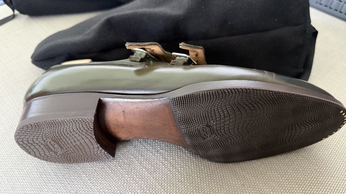 Scarpe da uomo: Saint Crispin's Schuhe Doppel Monk Strap Grösse 42.5 – Nuovo (secondo la descrizione) da Riehen venduto da NewJoy 4