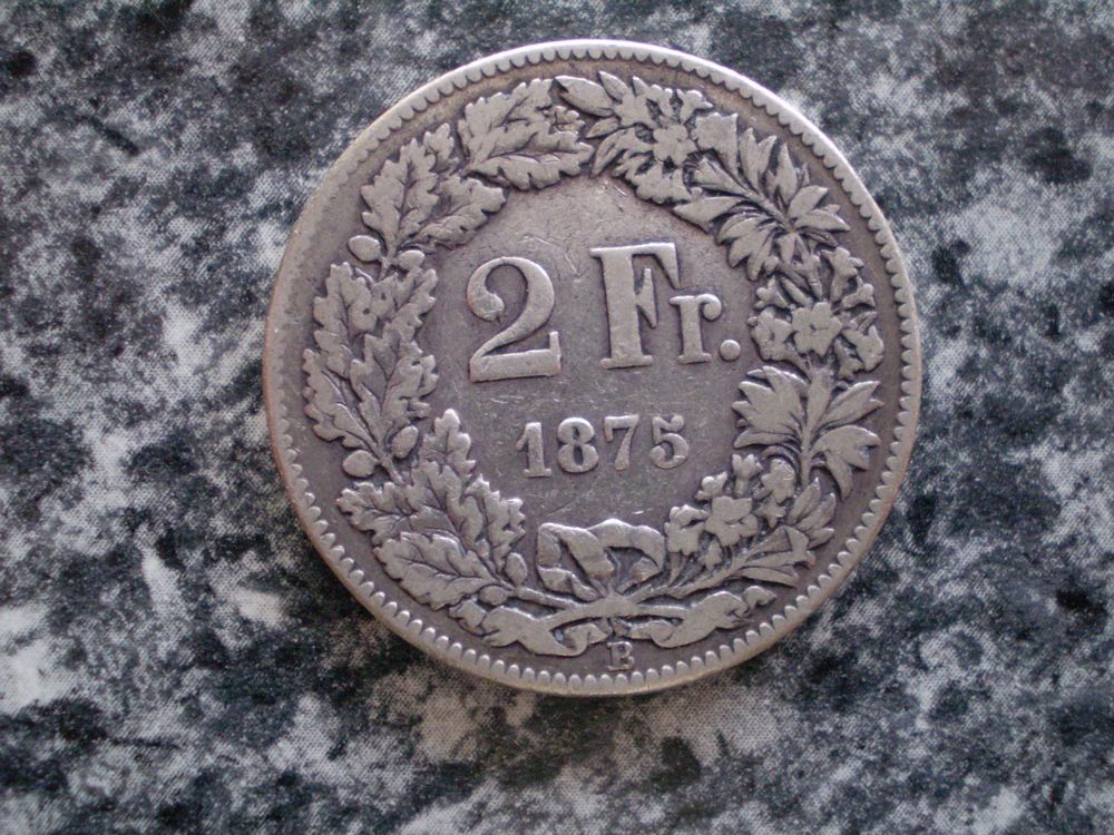 2 Fr.1875 !!! Rar !!! ab 1. !!! Kaufen auf Ricardo