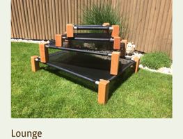 Hundebett Lounge Grösse M 90x70x23cm